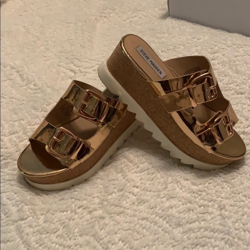 🔥Steve Madden Karina Rose Gold